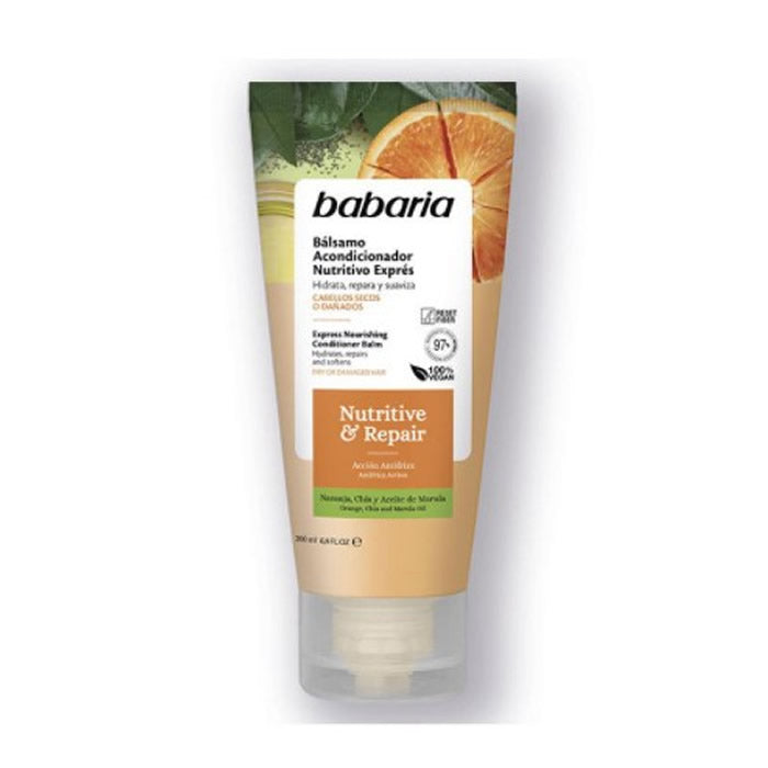 Balsam for kondisjonering Babaria Nutritive & Repair Express 200ml