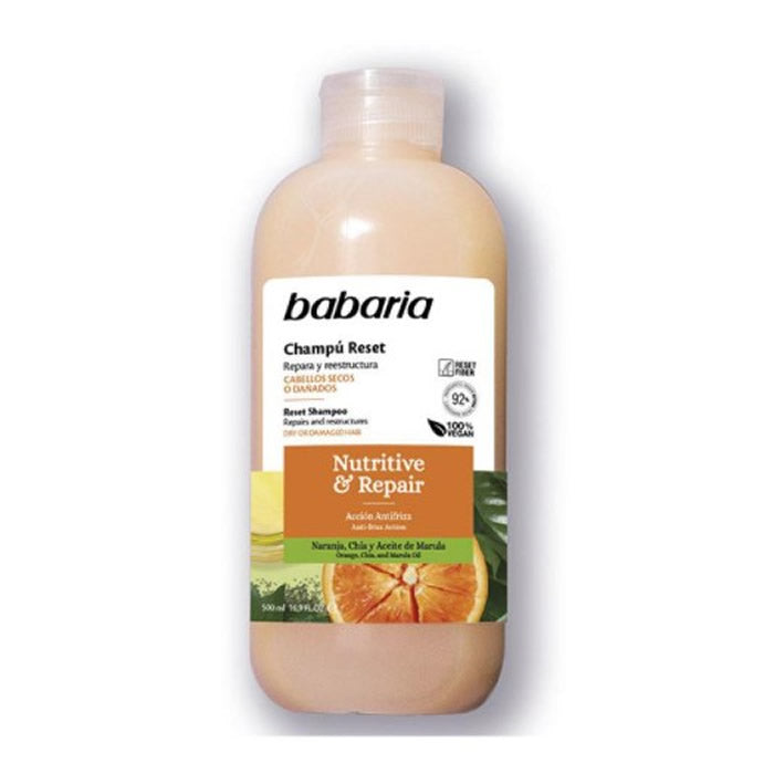 Babaria Tilbakestill Nutritive & Repair Shampoo 500ml