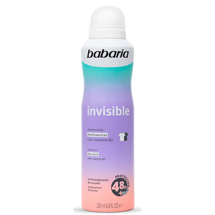 Babaria Spray deodorant invizibil 200 ml
