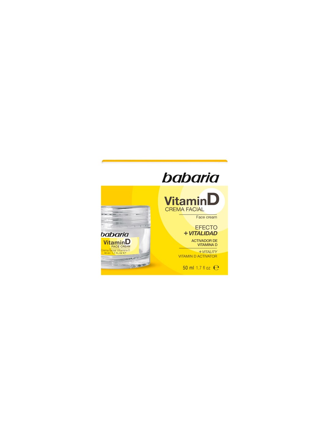 Babaria Crème Visage Rituelle Vitamine D 50 ml