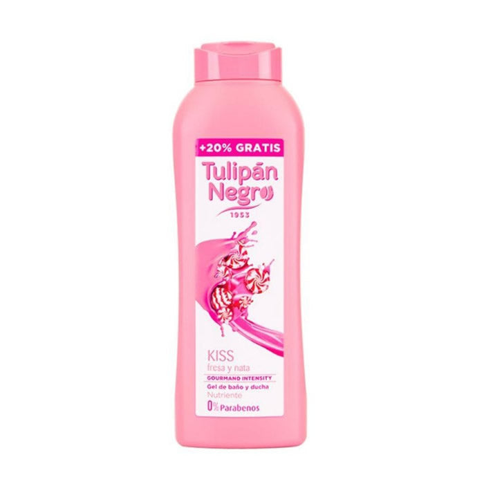 Dusjgelé Tulipán Negro Jordbær og fløte 650ml