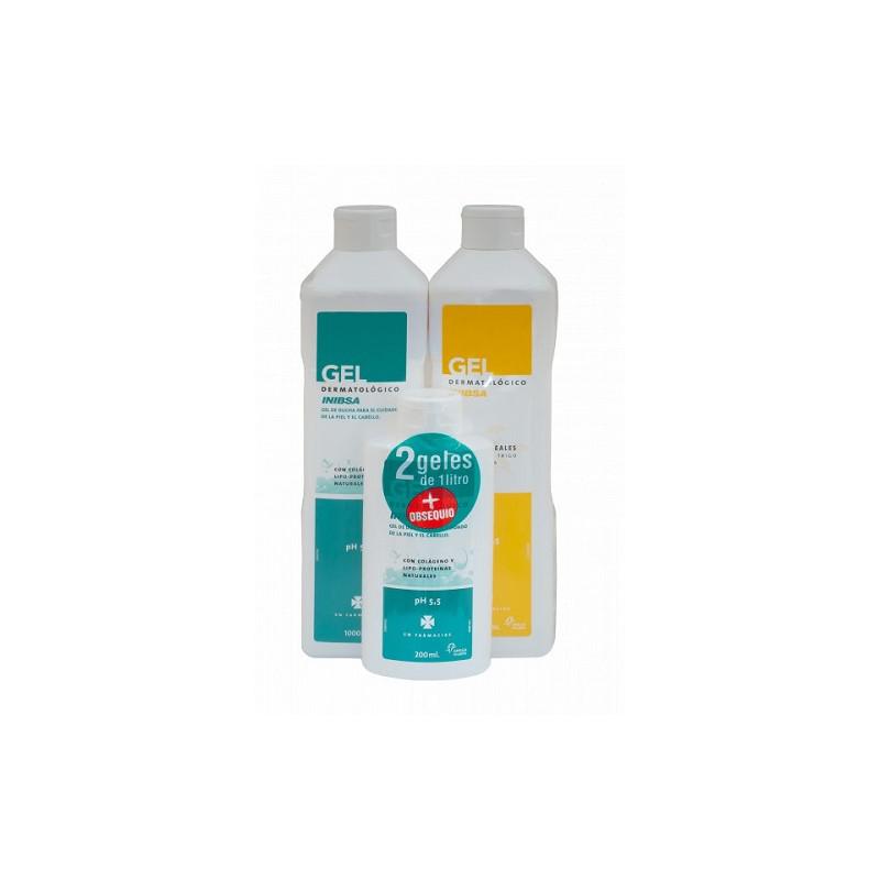 Inibsa Gel 1l Multigrain Gel 1l Schampo 200ml