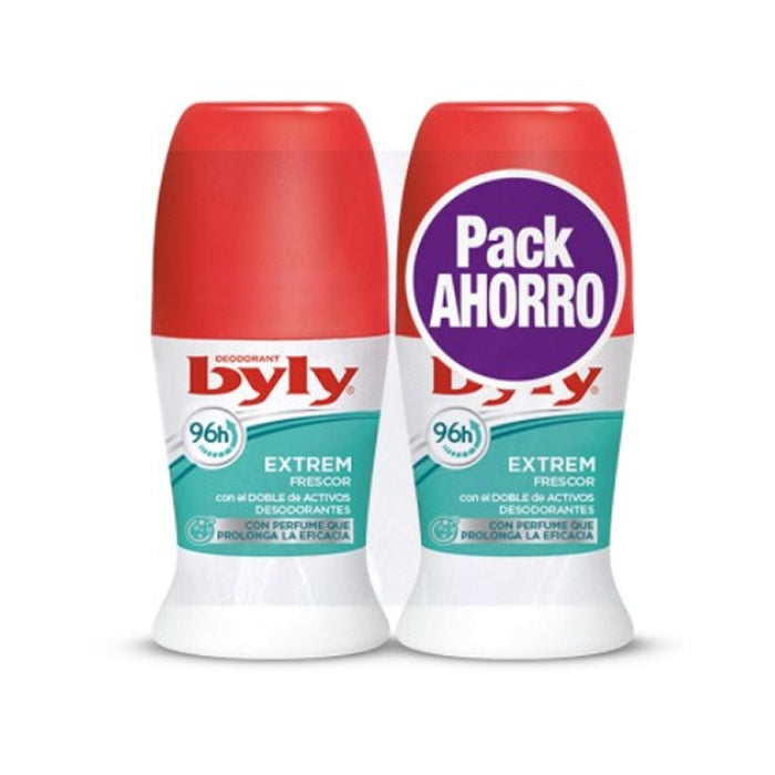 Byly Deodorant Roll-On Extrem Freshness 2x50ml