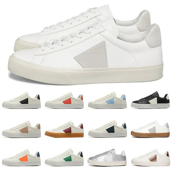 Designer shoes men women low sneakers Black White Blue Red Orange Sliver leather flat mens fashion trainers outdoor tennis jogging walking