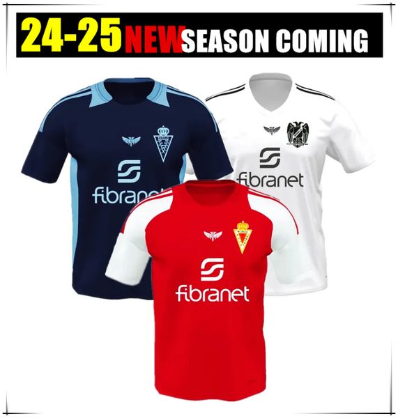 2425 Real Murcia Soccer Jerseys Mens P. LEON CARRASCO VEGA GONZALEZ Home Football Shirts Short Sleeve Adult Uniforms