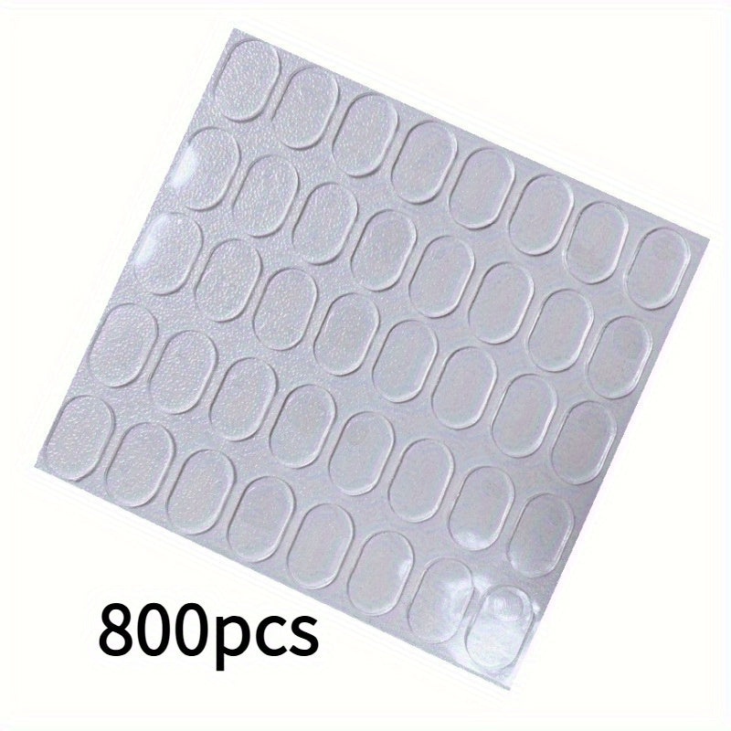 TEMU 800pcs Transparent Double-sided Sticky Tape - Heavy Duty Strong Adhesive, No Residue Clear For Office, Home, Diy Projects, Scrapbooking, Model