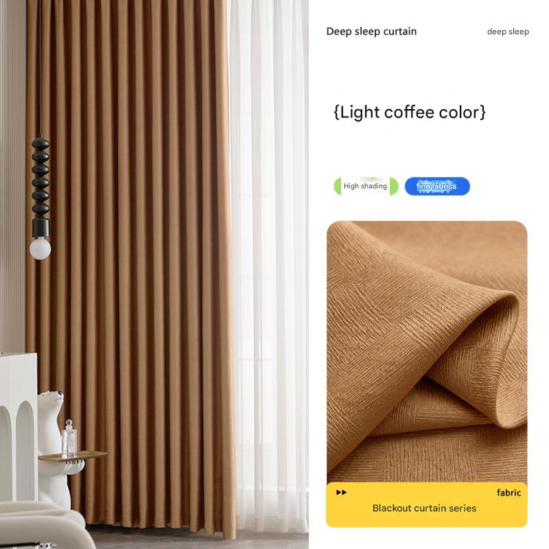 YL-36789 curtain special price living room bedroom blackout curtains hook type floating curtains rental room door curtains wholesale