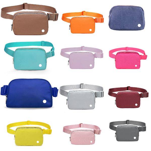 Women Bags Waist Gym Running Outdoor Sports Travel Phone Coin Purse Casual Belt Pack Bag Waterproof Cross Body Waistpacks Adjustable