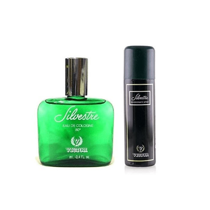 Victor Silvestre Eau De Cologne Spray 100 ml Coffret 2 pièces