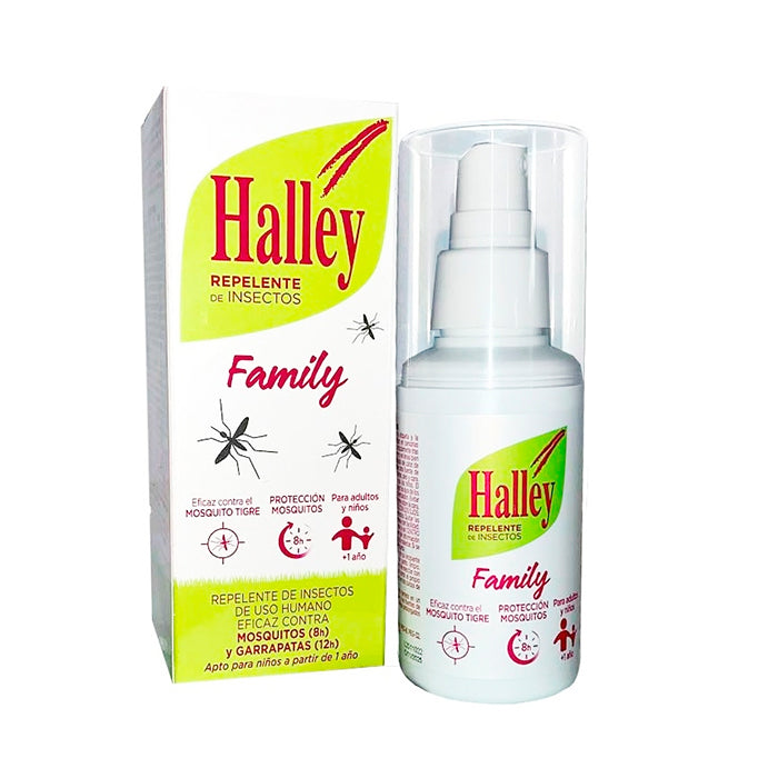 Repelent împotriva insectelor Halley Family 200 ml
