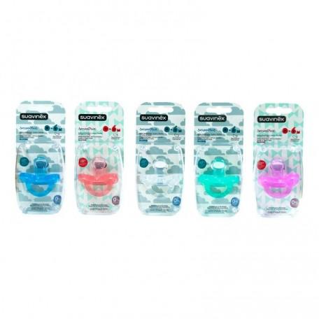 Pacifier Suavinex entirely in silicone Smoothie anatomical teat 0-6 months