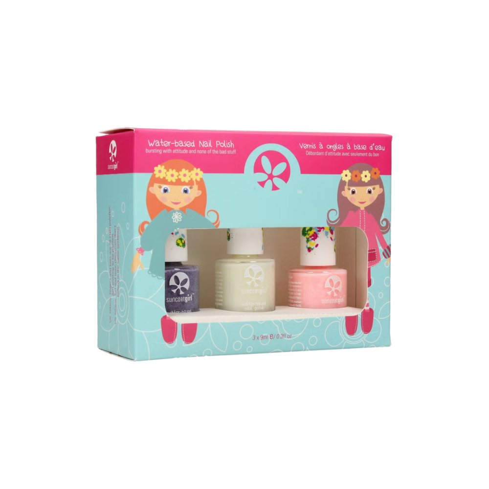 Suncoatgirl Trio Nails Beauty Pretty Me-sett