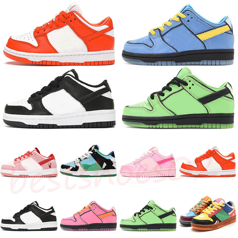 2024 designer Kids low with box boys Sports Girls baby sneakers designer trainers Running basketball grade school shoe black kid youth toddler infan