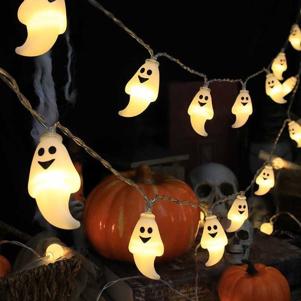 Other Festive Party Supplies 1.5m 10Led Halloween Light String Pumpkin Skull Eye Balls Ghost Festival Party Lantern Trick Or Treat Happy Hal