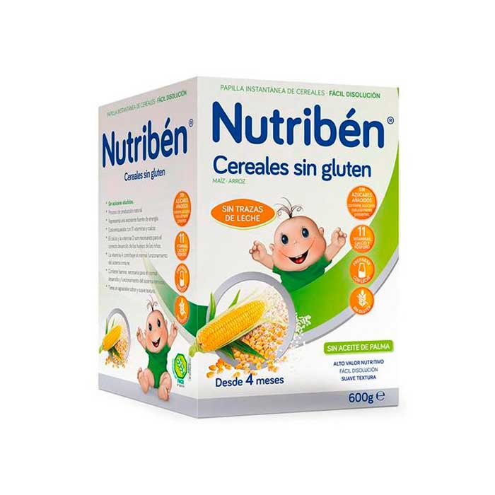 Nutribén Glutenfria flingor 600g
