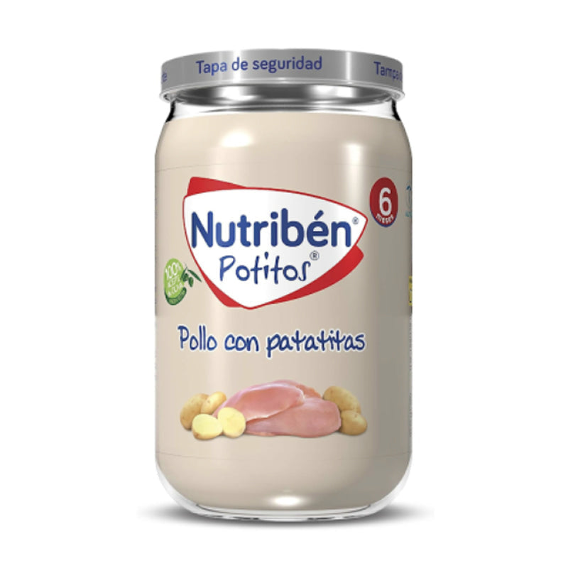 Nutribén Kyckling med Potatis i Burk 235g
