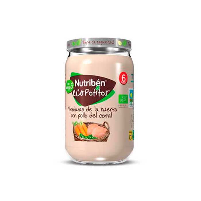 Nutribén Ecopotito Grøntsager og kylling 235g