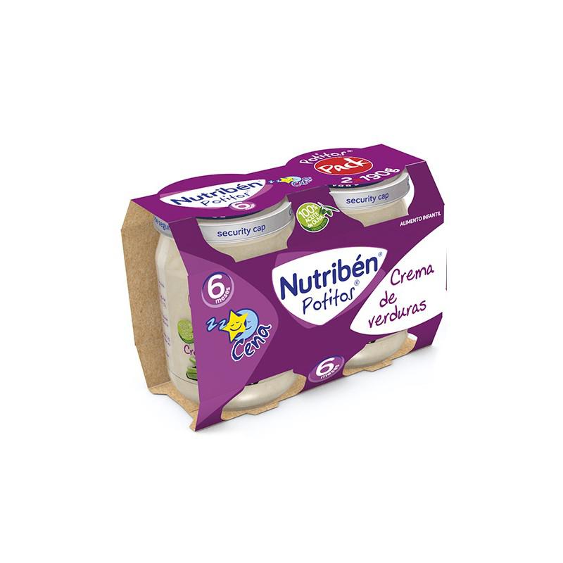 Nutriben Nutribén Potito Middag Bipack Grønnsakskrem 2x 190g