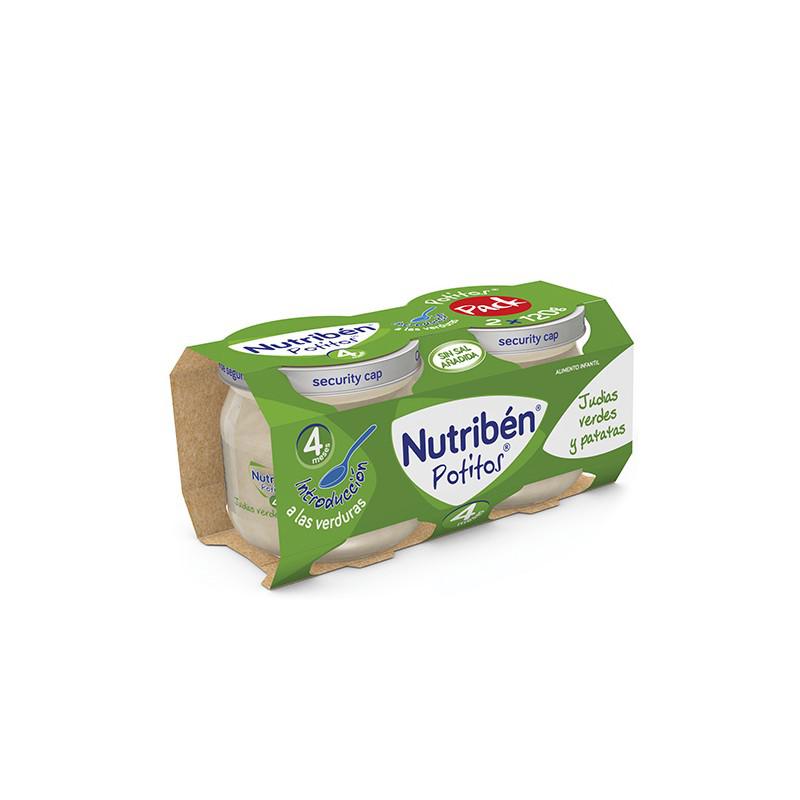 Nutriben Nutribén Potito Introduktion Bipack gröna bönor med potatis 2x 120g