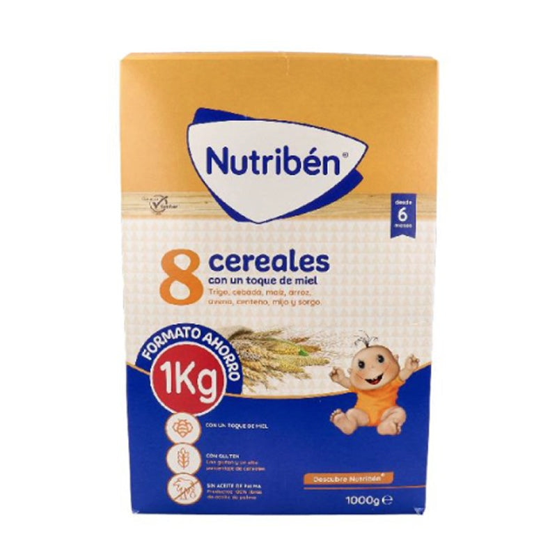Nutribén 8 frokostblandinger med honning 1 kg
