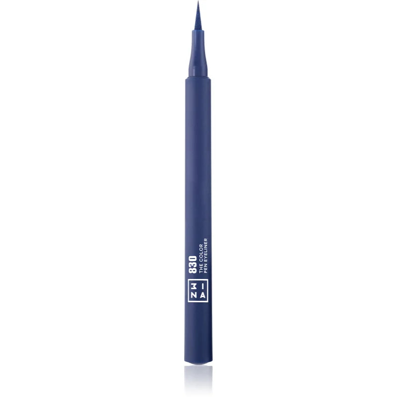 Eyeliner 3INA Eyeliner Color Pen w kolorze markera 830 - Granatowy 1 ml