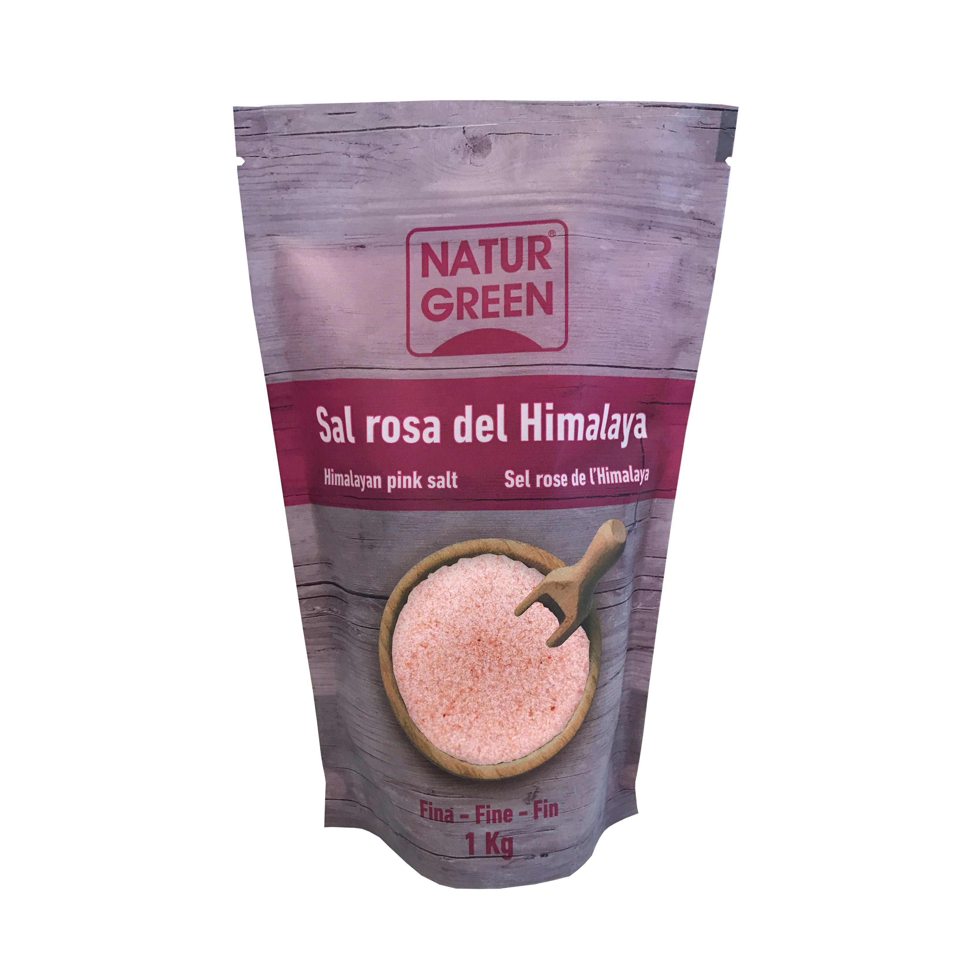 Fint Himalayasalt Naturgreen 1 kg