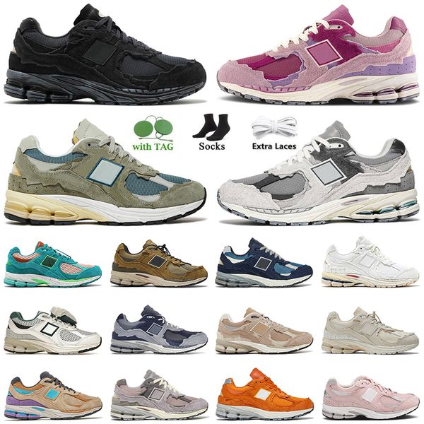 2024 New women men 2002r running shoes 2002R Incense Salehe Bembury Protection Pack Driftwood Pack Lunar New Year Rain 2002 R sports trainer