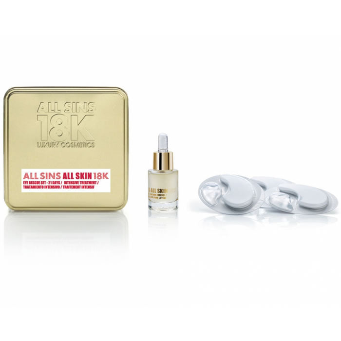 All Sins 18k All Skin Eye Rescue 21 Days Intensive Treatment Set 2 kusy
