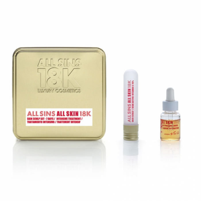 All Sins 18k All Skin Sculp 7 Days Intensive Treatment Set 2 st