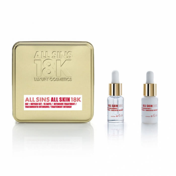 All Sins 18k All Skin Efg Oxygen 15 Days Intensive Treatment Set 2 st