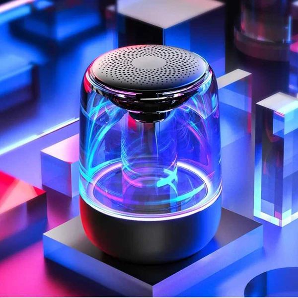 Portable Speakers Column Wireless Speaker Powerf Bass Ra with Variable Color LED LightT250109