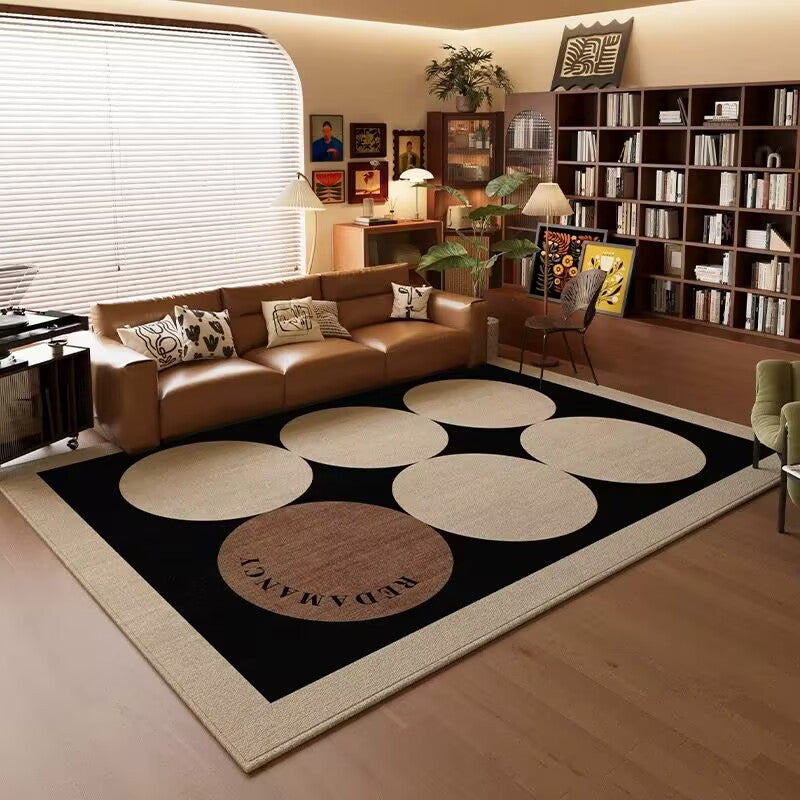 Carpet Living Room Waterproof Wipeable Wash-free New Home Coffee Table Sofa Floor Mat