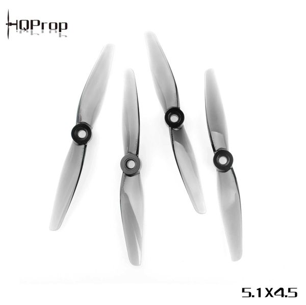 Drone Accessories 4Pairs 8PCS HQProp 5.1X4.5 5145 2-Blade PC Propeller 5mm Shaft for RC FPV Freestyle 5inch Mini Long Range Drones DIY Parts