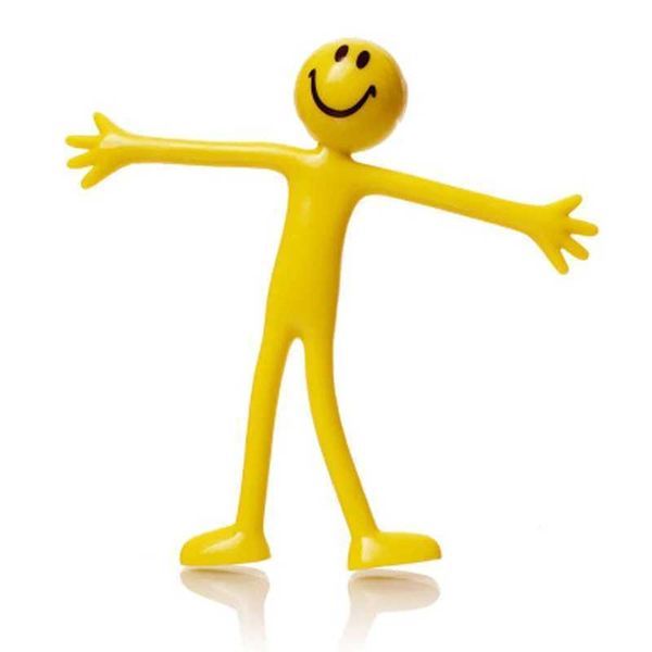 Funny Expression Bendy Men Novelty Kids Toys Cool Gadgets Interesting Things Kinder Spielzeuge Regalo Nio Y240821