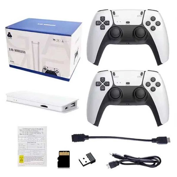 Game machine 4K HD Retro Video Game Stick Console TV Handheld 64GB 20000 Games 2.4G Wireless Gamepads Controllers For GBA-FC-PS1-MD Arcade Z