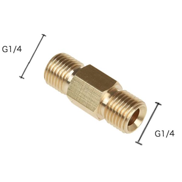 Pressure Washer Quick Connector Snow Foam Lance Adapter Nozzle G1-4 M14x1 Hydraulic Couplers Connector For Garden Irrigation