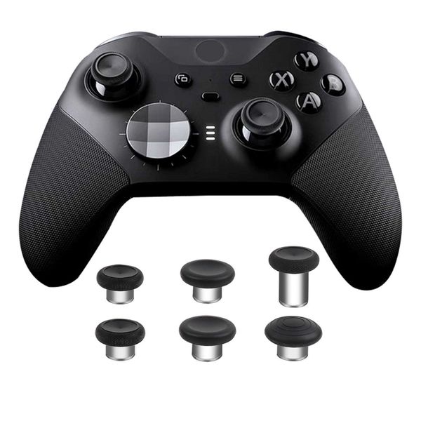 Game Controllers Joysticks Xbox One Elite 2nd generation controller metal button repair and replacement mushroom head button joystick protec