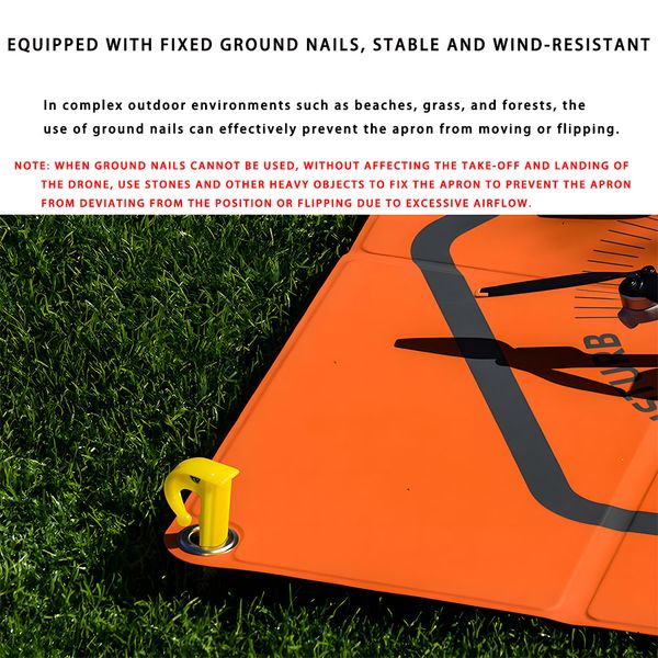 Drone Landing Pad for DJI MINI 4 Pro-3 Pro-MAVIC 3-Avata-Air 3 Universal Foldable Aircraft Launch Mat RC Drones Accessories