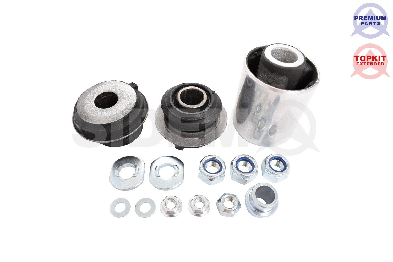 Mounting, control-trailing arm SIDEM 849676 SET