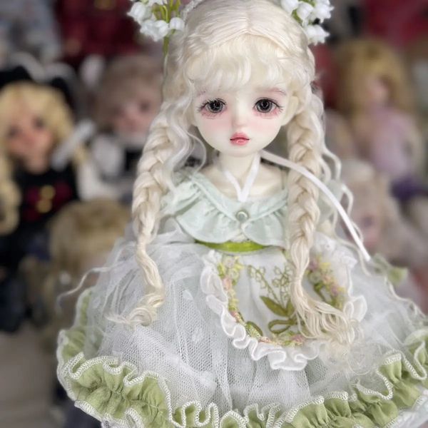 30cm Lolita Dress Doll Hand Makeup Bjd Dolls Changable Wig Girl Dolls Fullset 16 Bebe Girl Toys for Girl Birthday Gift 241126