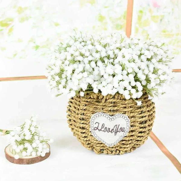 Artificial cherry blossom artificial flower baby breathing gypsy artificial flower DIY wedding decoration home artificial flower Y250110