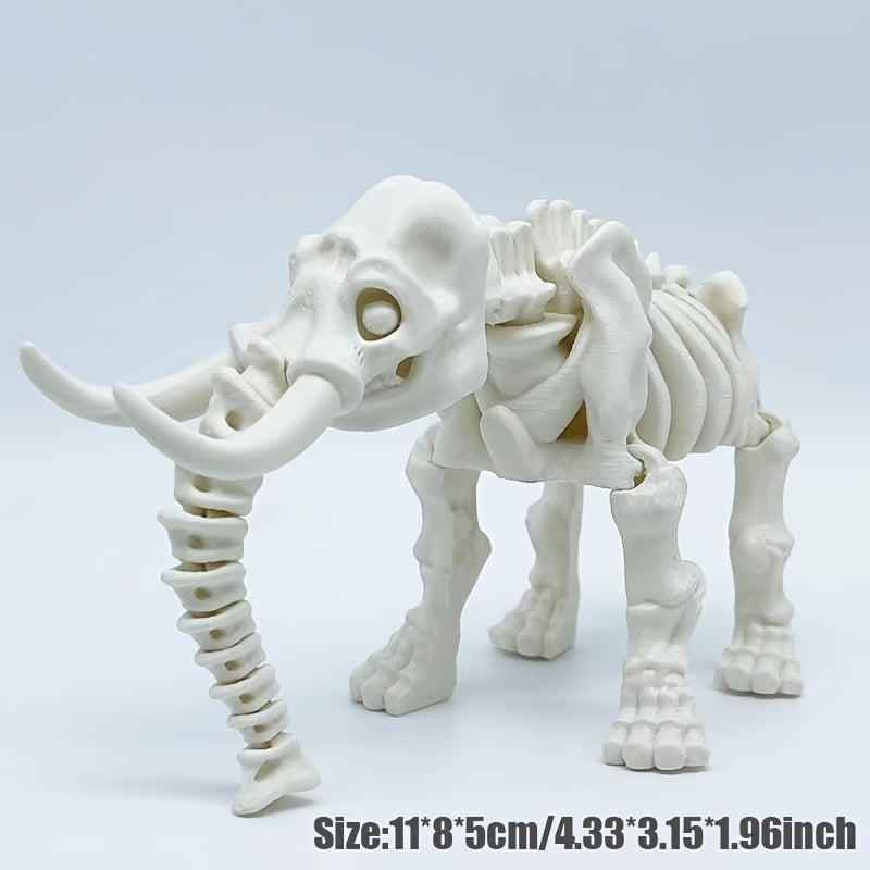 TEMU 3d-printed Giant Statue - Movable Joint Skeleton Decor, Durability Art For Desktop Aquarium Garden Bonsai (no Electricity Need), Home & Holiday
