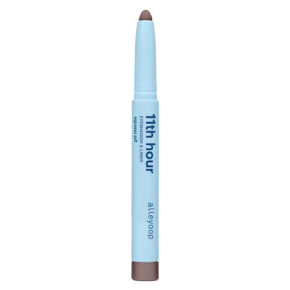 11th Hour Cream Eyeshadow & Liner Stick - Espresso Self (grayish dark brown matte)