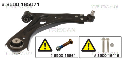 Control-Trailing Arm, wheel suspension TRISCAN 8500 165071