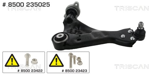 Control-Trailing Arm, wheel suspension TRISCAN 8500 235025