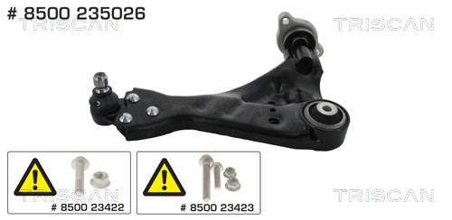 Control-Trailing Arm, wheel suspension TRISCAN 8500 235026