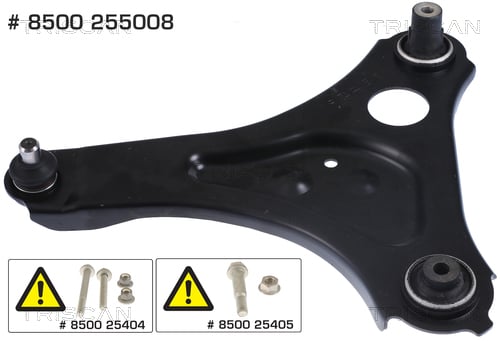 Control-Trailing Arm, wheel suspension TRISCAN 8500 255008
