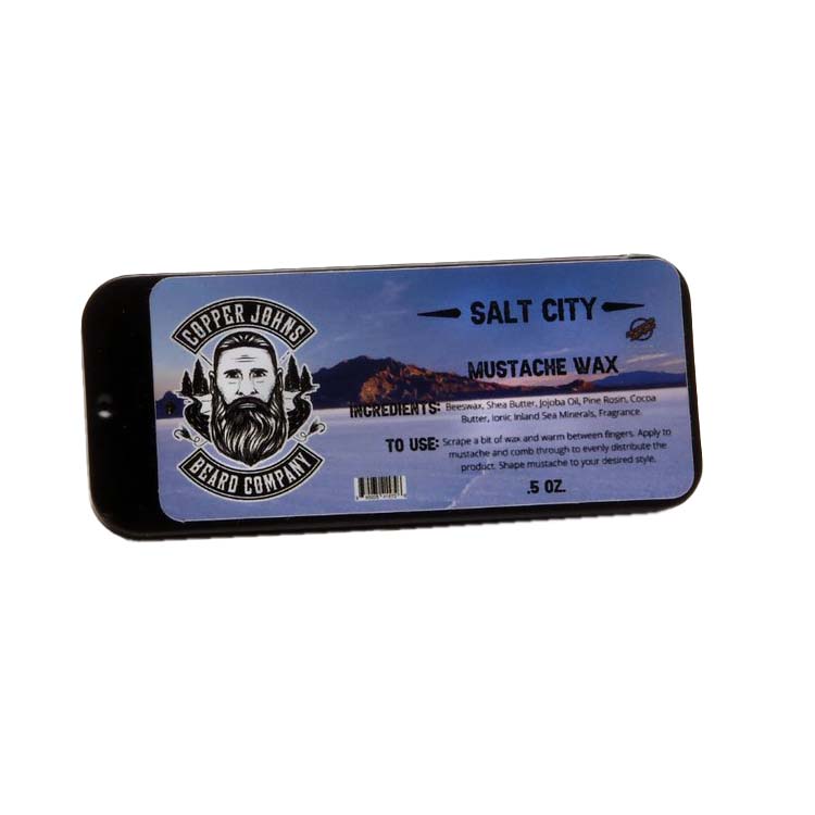 Strong Hold Mustache Wax - Salt City