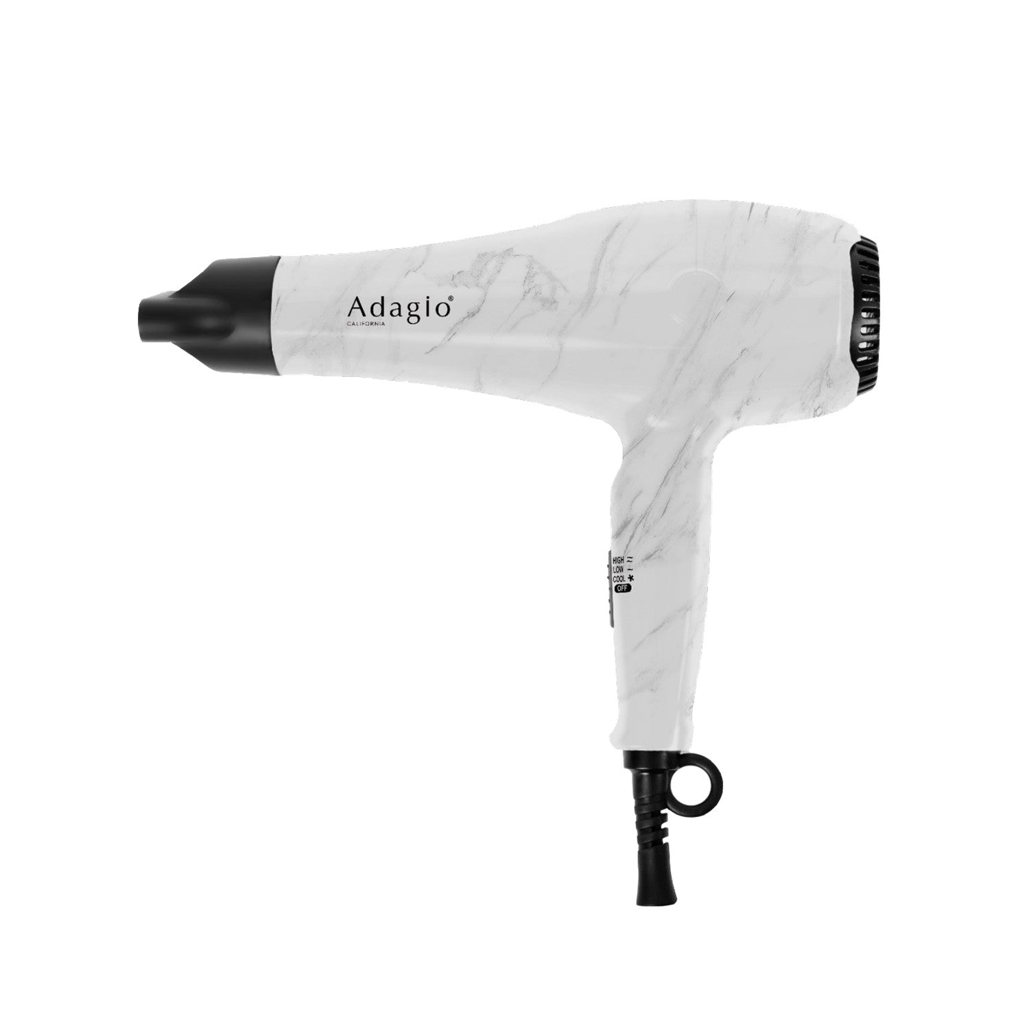 Professional 2500 Blow Dryer - White Marble