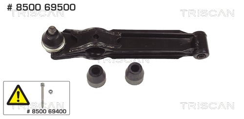 Control-Trailing Arm, wheel suspension TRISCAN 8500 69500